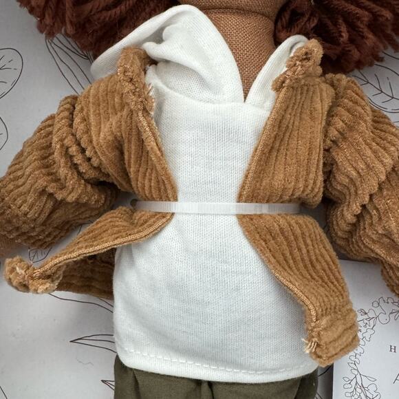 New✨ HarperIman Ashton 14'' Plush Linen Doll Positive Self Image - Picture 6 of 12